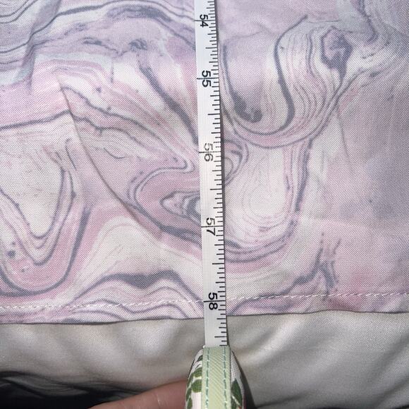 Buddy Love Reese Maxi Dress Size Large Pink Quartz Swirl Print Tie-Shoulder NWT - Picture 5 of 14